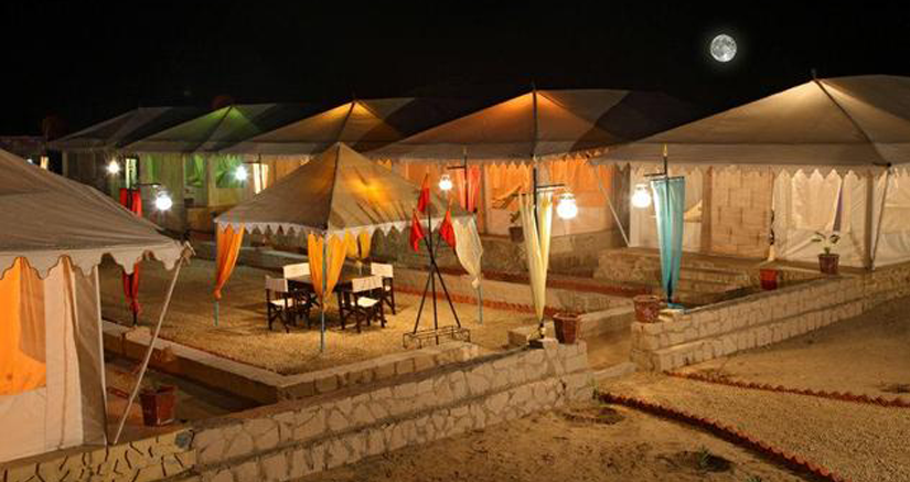 Night Camping in Jaisalmer