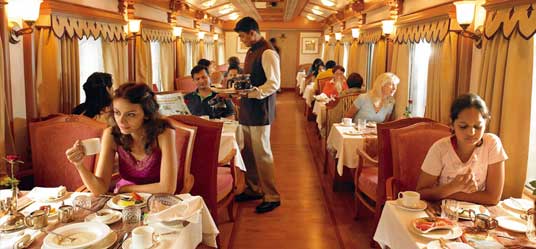 Itinerary detail of Treaseure of India Maharajas Express Train