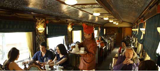 Itinerary detail of Treaseure of India Maharajas Express Train