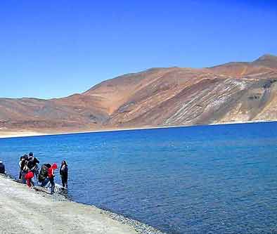 Pangong lake Tourism