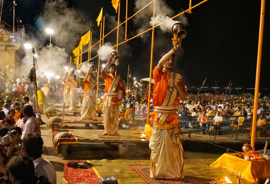 Ganga Aarti Ceremony in India